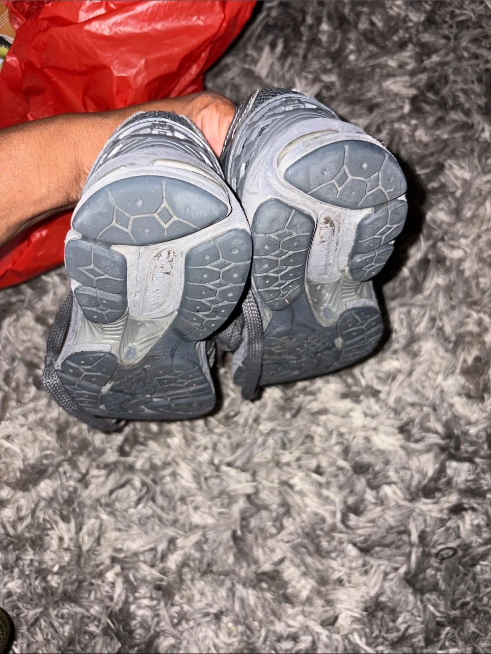 New Balance Kids' Gray and Black Sneakers
